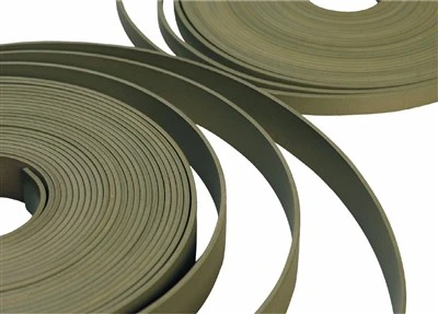 What is the creep resistance of PTFE guide strips?